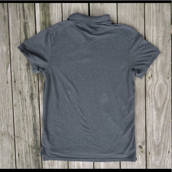 Lot of 2 grey & sea foam green polo shirts - Picture 3 of 8